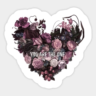 You Are The One Sticker